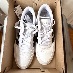 Adidas White and Black Sneakers